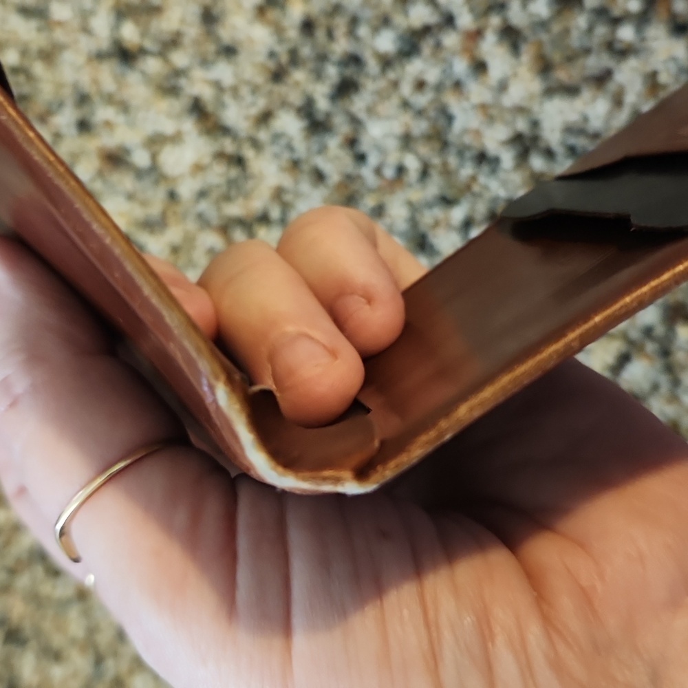 Vintage Textan calfskin wallet - Picture 7 of 10